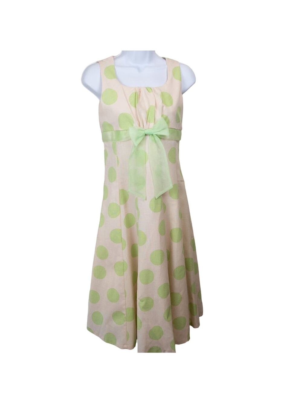 Bonnie Jean Full Length Girls Pink and Lime Green Party Dress, 16